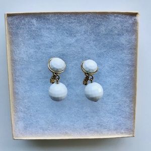 Vintage Monet Clip-On Earrings